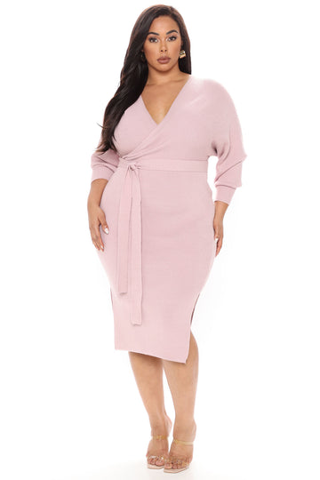 Plus Size Sweater Dress Collection ...